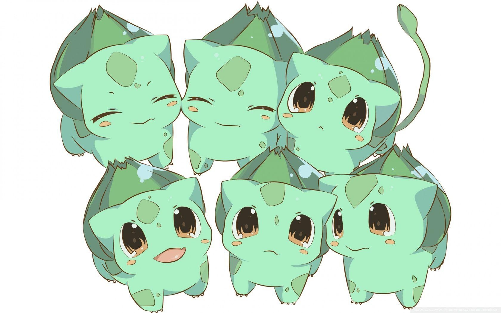 1680x1050 Bulbasaur Pokemon ❤ 4K HD Desktop Wallpaper for • Wide & Ultra, Desktop