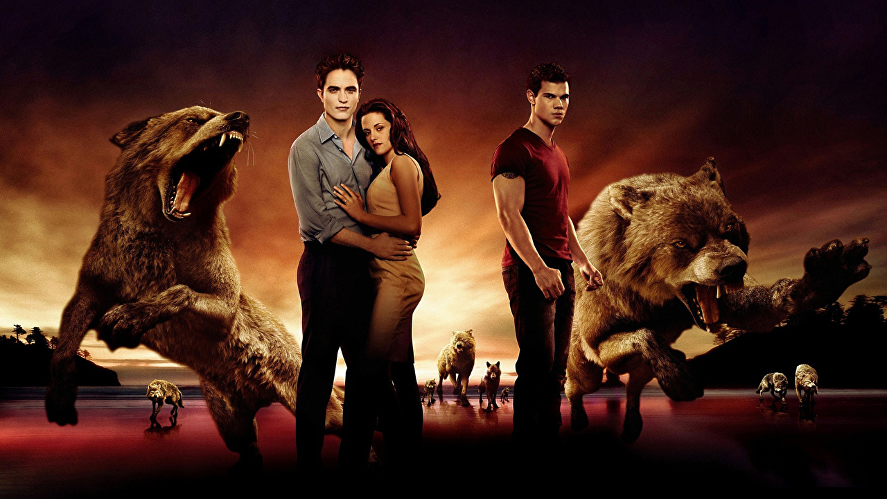 1280x720 Twilight Wolves And Vampires, Desktop