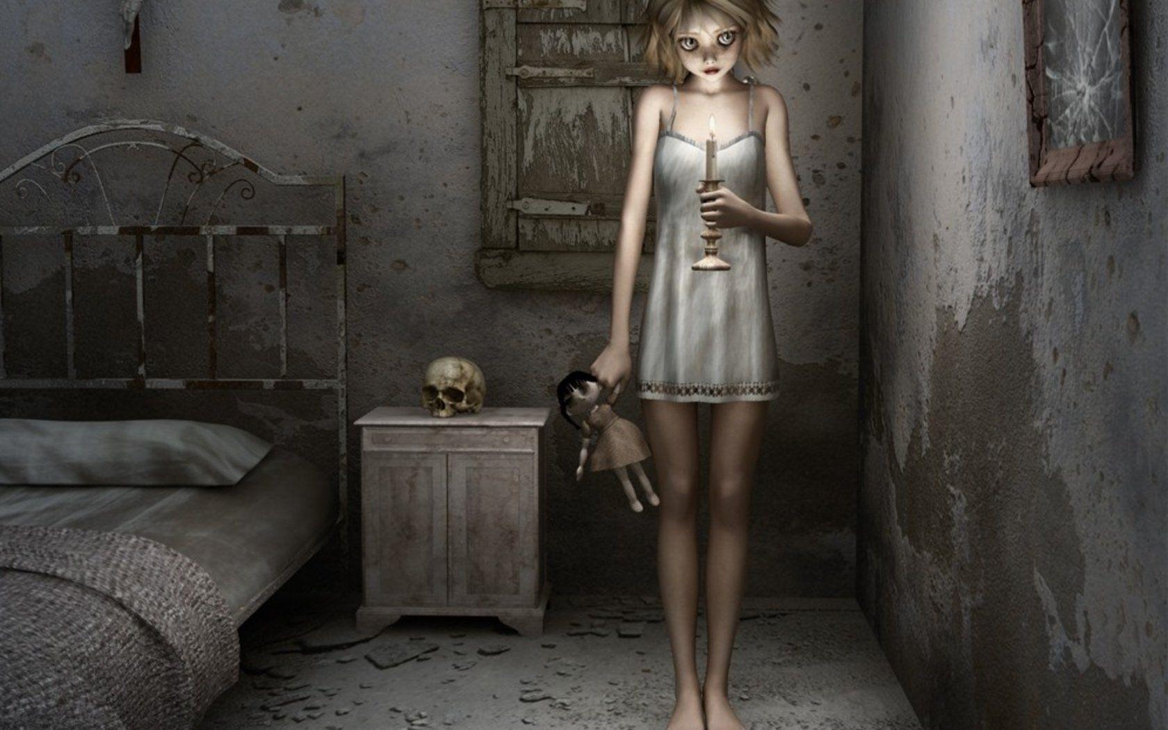 1680x1050 creepy girl Wallpaper and Backgroundx1050, Desktop