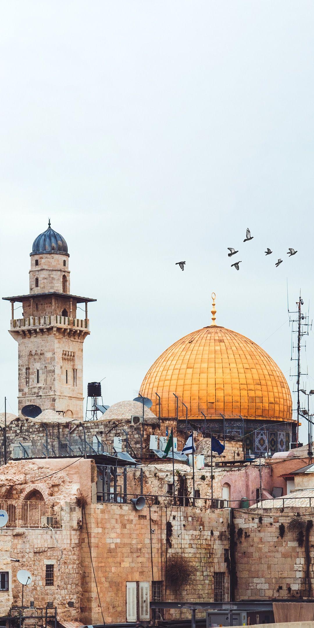 1080x2160 Masjid Al Aqsa HD Wallpaper, 2020. Mekke, Kudüs, Manzara, Phone