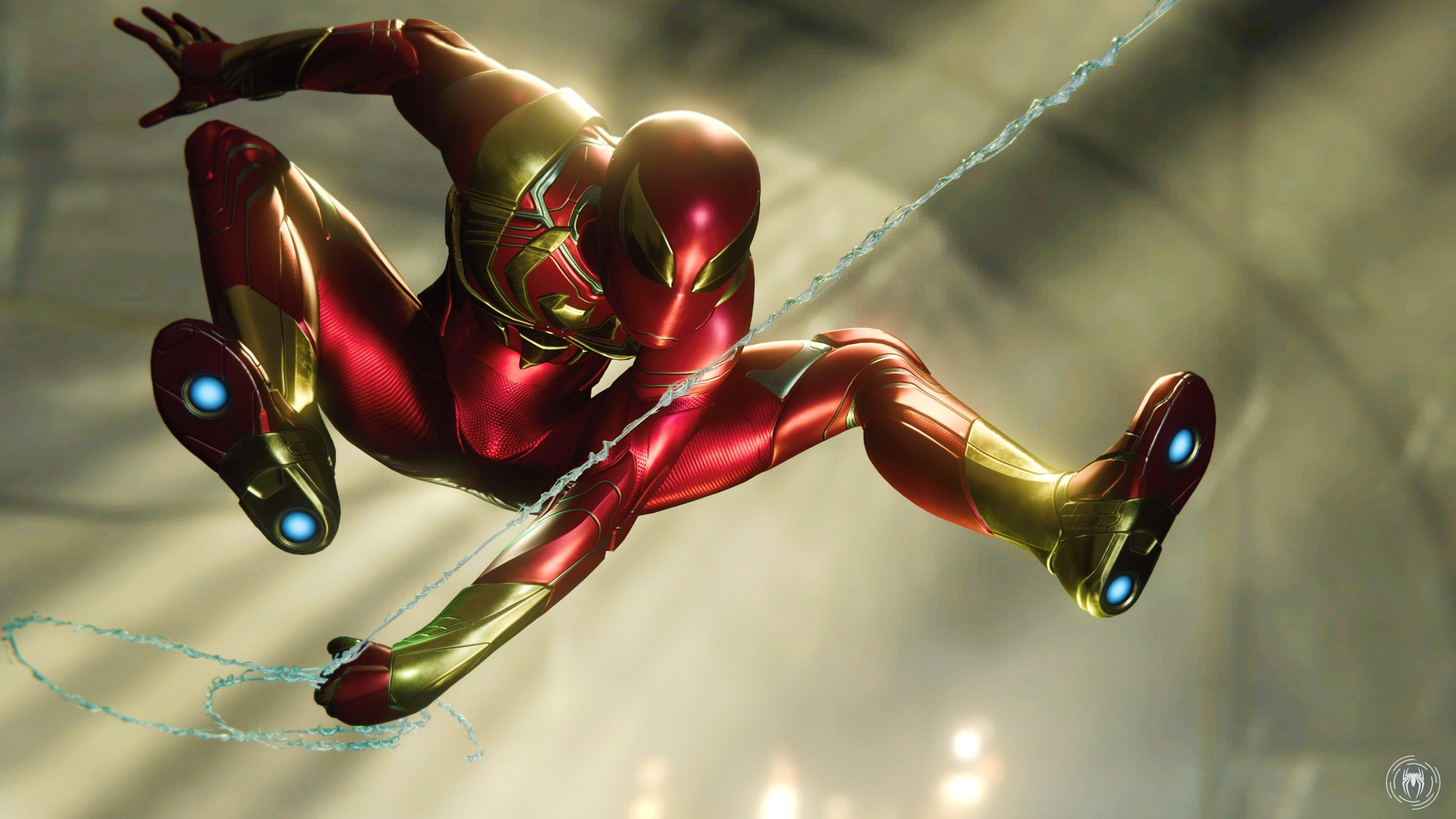 3840x2160 Spiderman Ps4 Iron Spider, Desktop