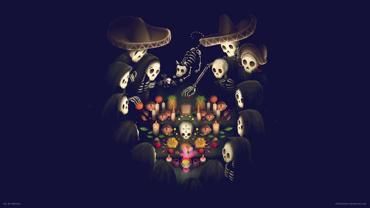 1200x670 Dia de Muertos, Desktop