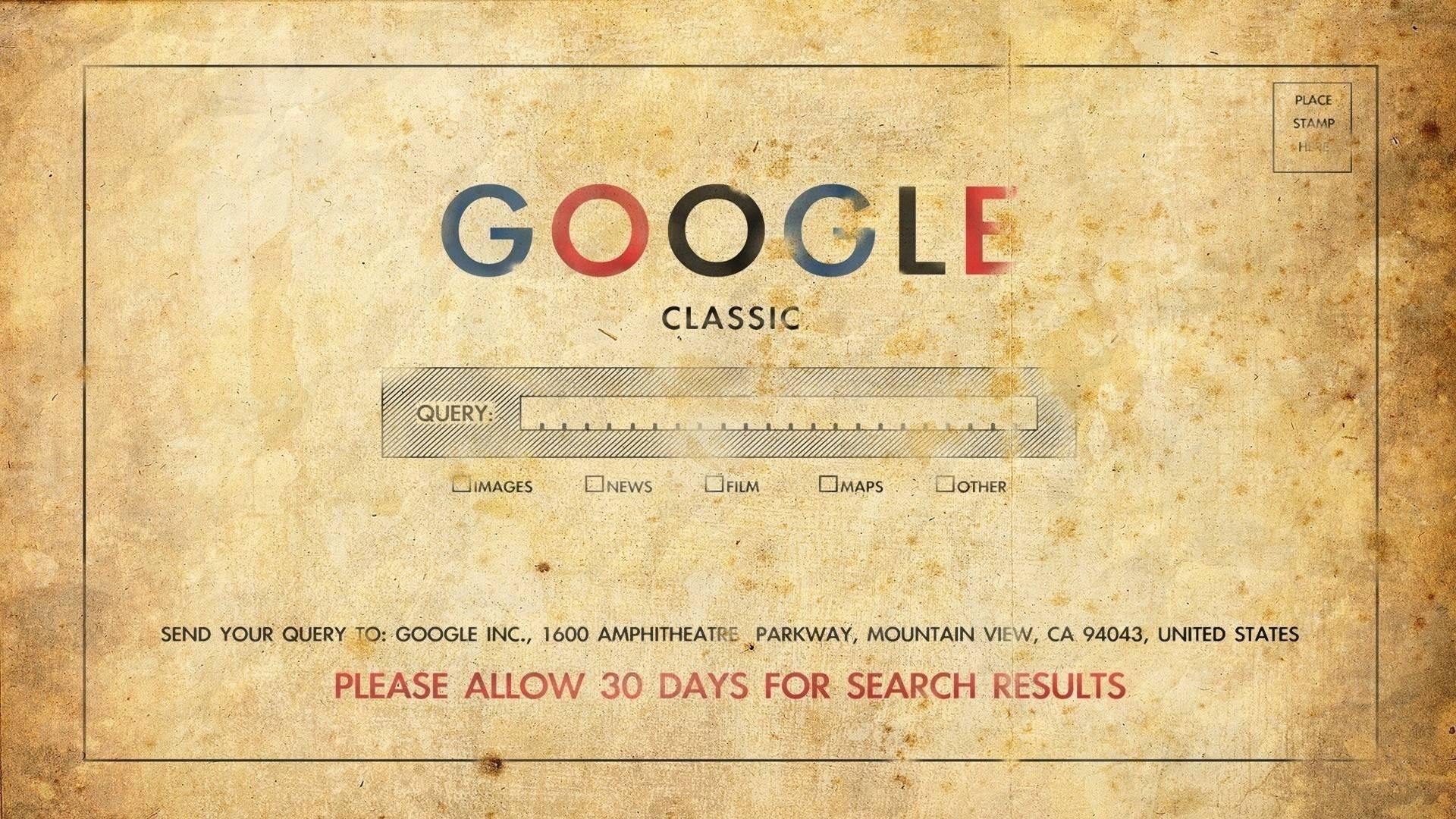 1920x1080 Retro Vintage Google Wallpaper Background, Desktop