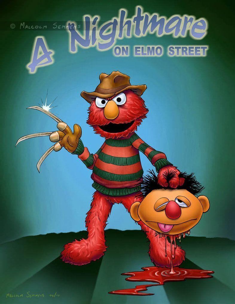 790x1020 A Nightmare on Elmo St. Nerd Alert!. Funny, Horror, Elmo, Phone