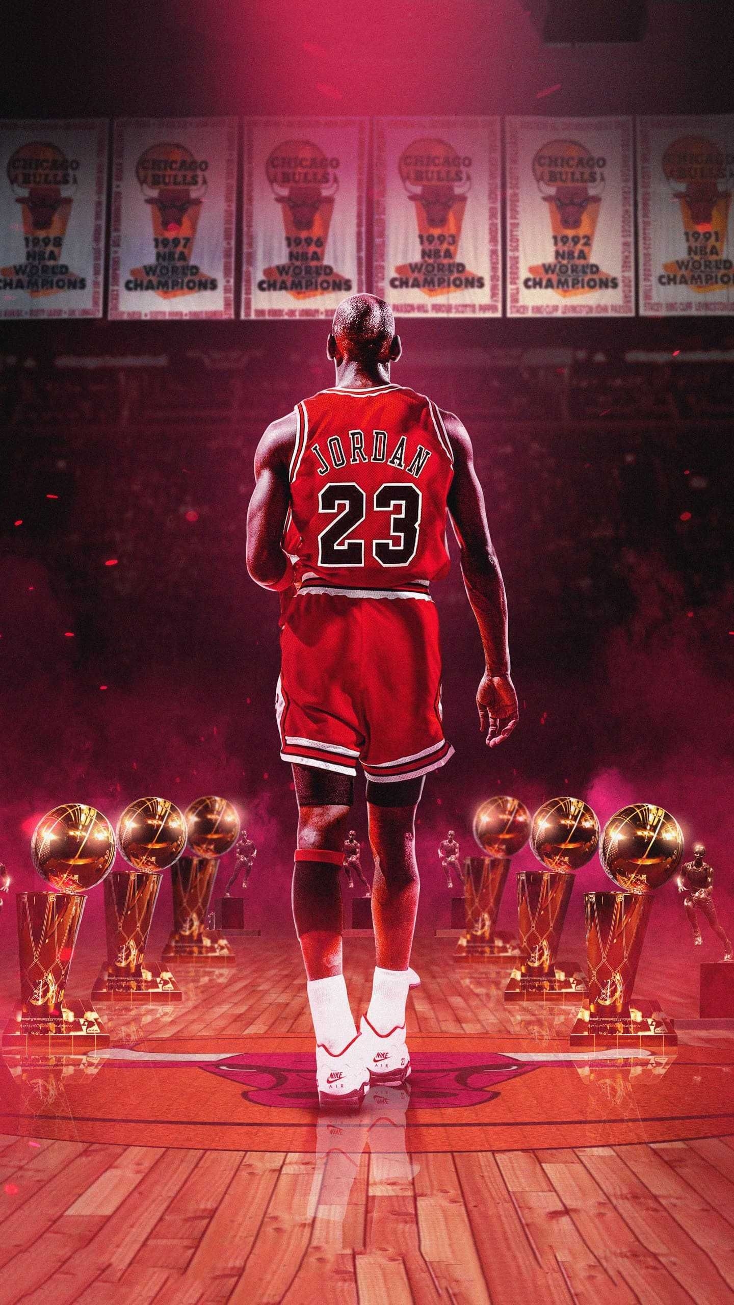 1440x2560 Michael Jordan Wallpaper, Phone