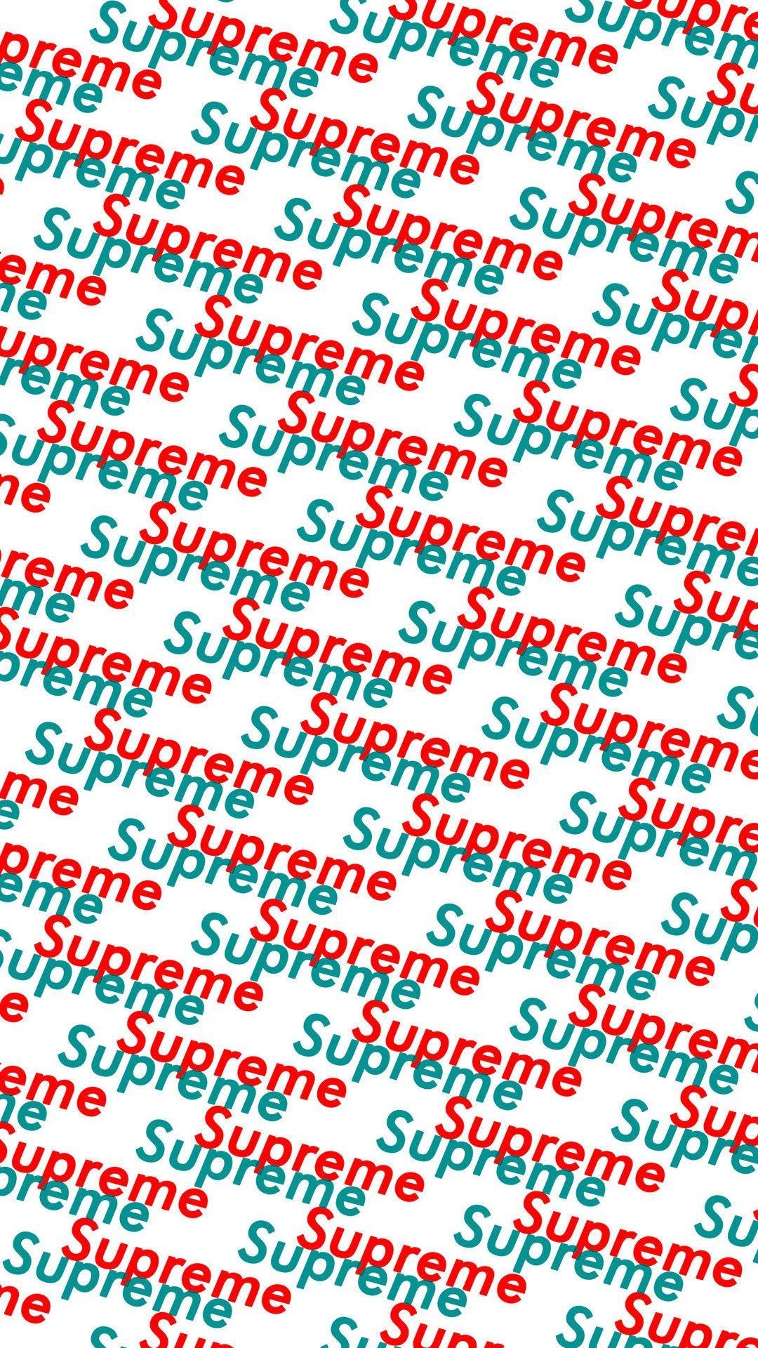 1080x1920 Supreme Wallpaper, Phone