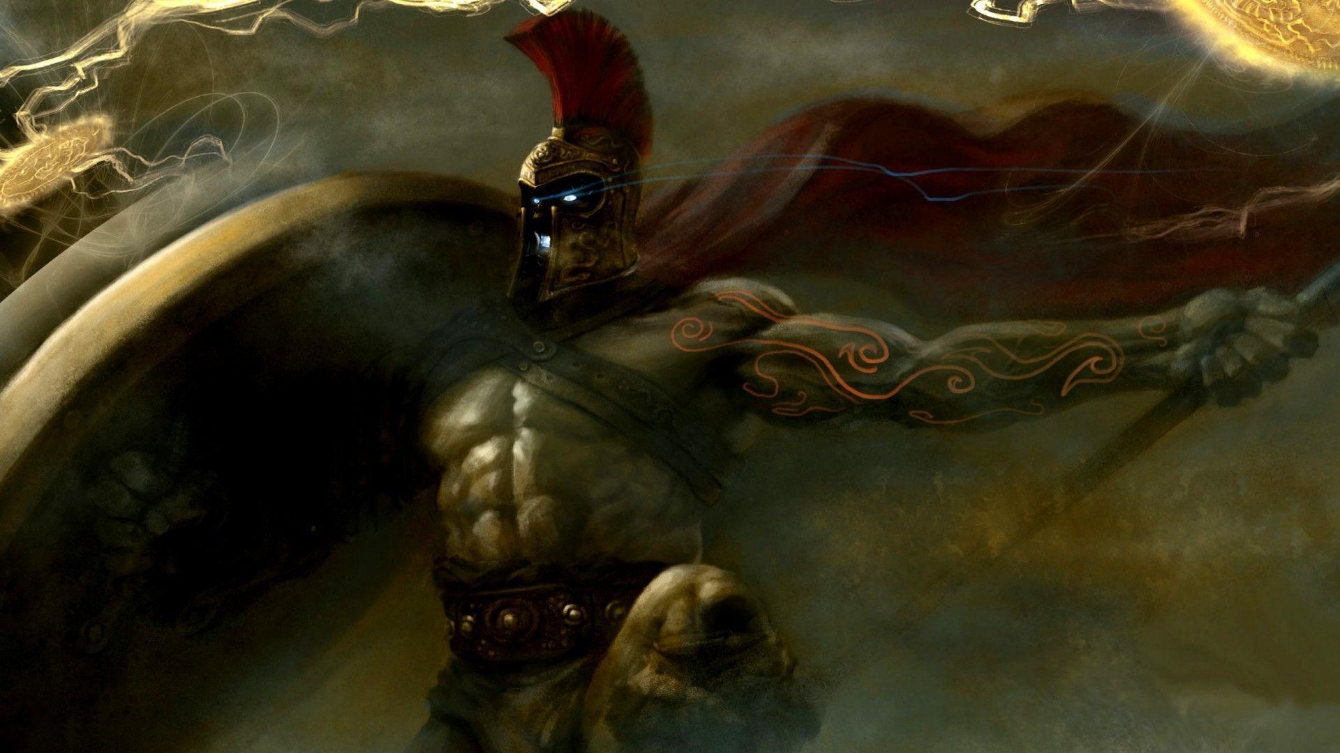 1920x1080 Spartan Warrior, Desktop