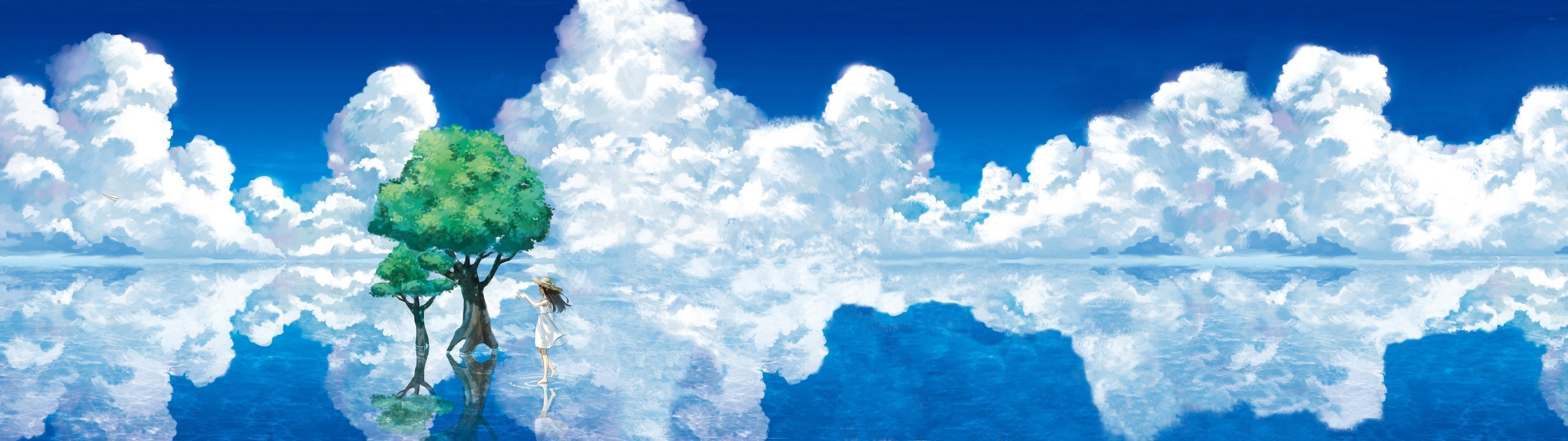 3840x1080 Dual Monitor Wallpaper  Anime, Dual Screen