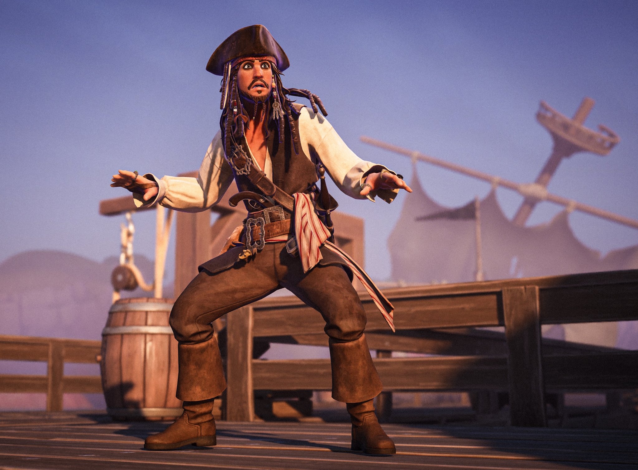 2050x1510 Jack Sparrow Fortnite wallpaper, Desktop