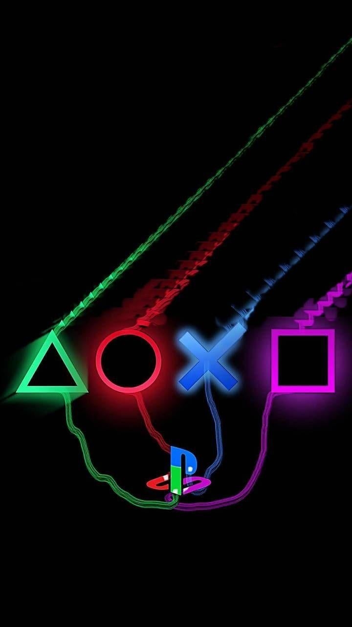 720x1280 PlayStation 4 1TB Console. Playstation logo, Glitch wallpaper, Gaming wallpaper, Phone