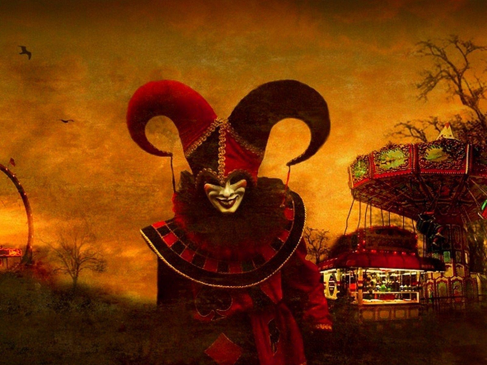 1600x1200 Hd Evil Clown iPad Wallpaper, Desktop