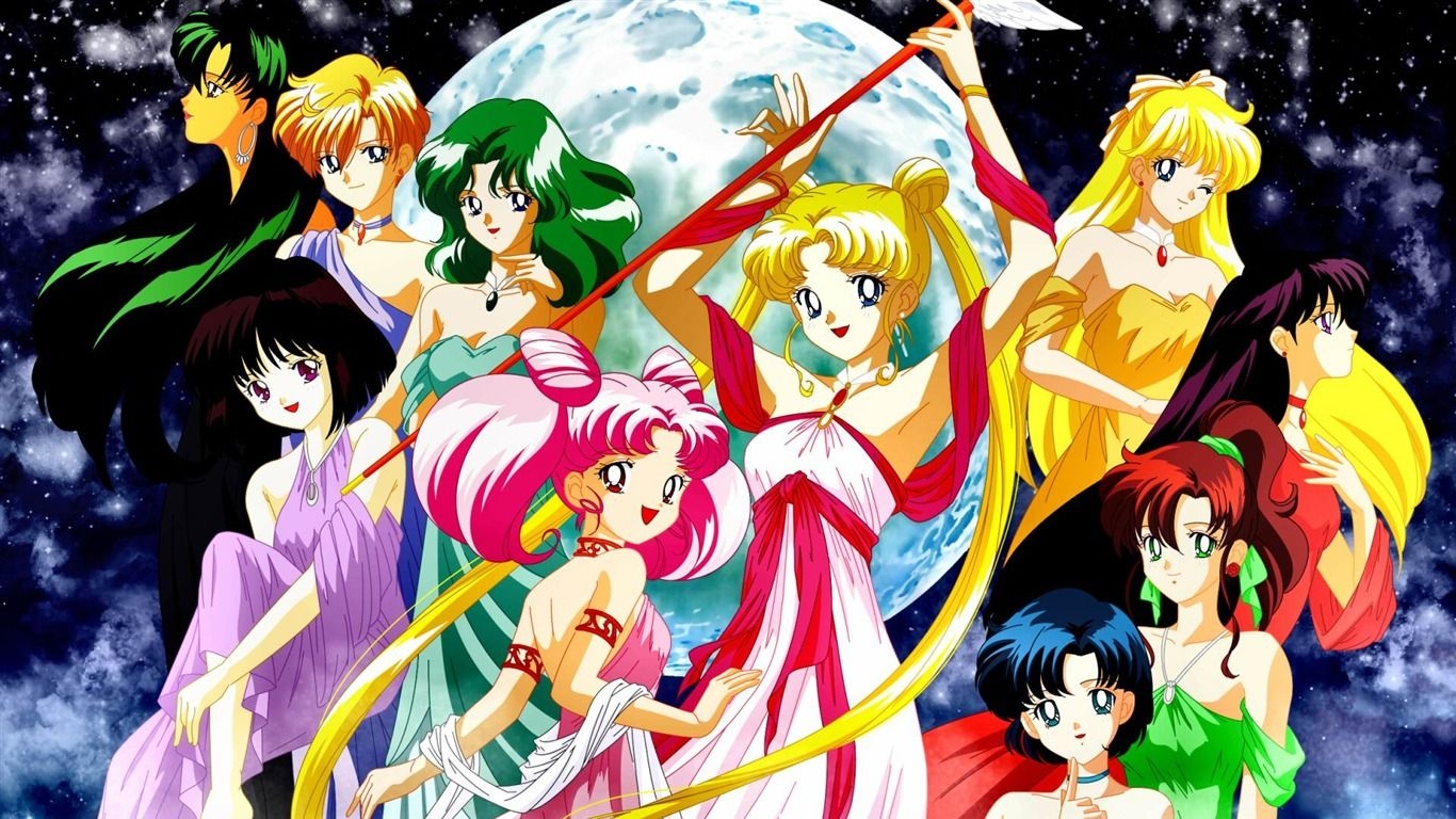 1370x770 Anime Cute Sailor Moon Wallpaper, Desktop