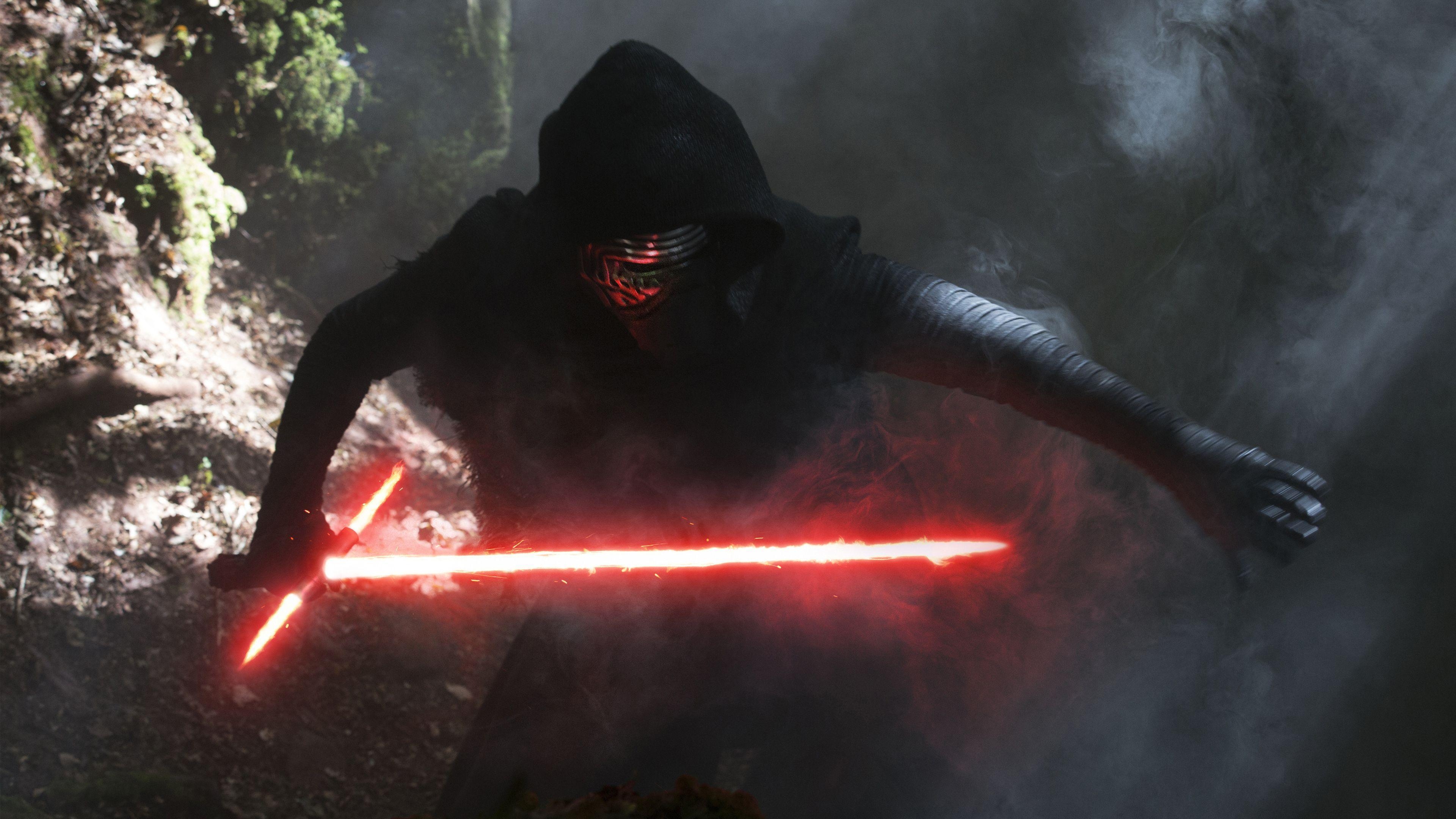 3840x2160 Kylo Ren Star Wars The Force Awakens Wallpaper, Desktop