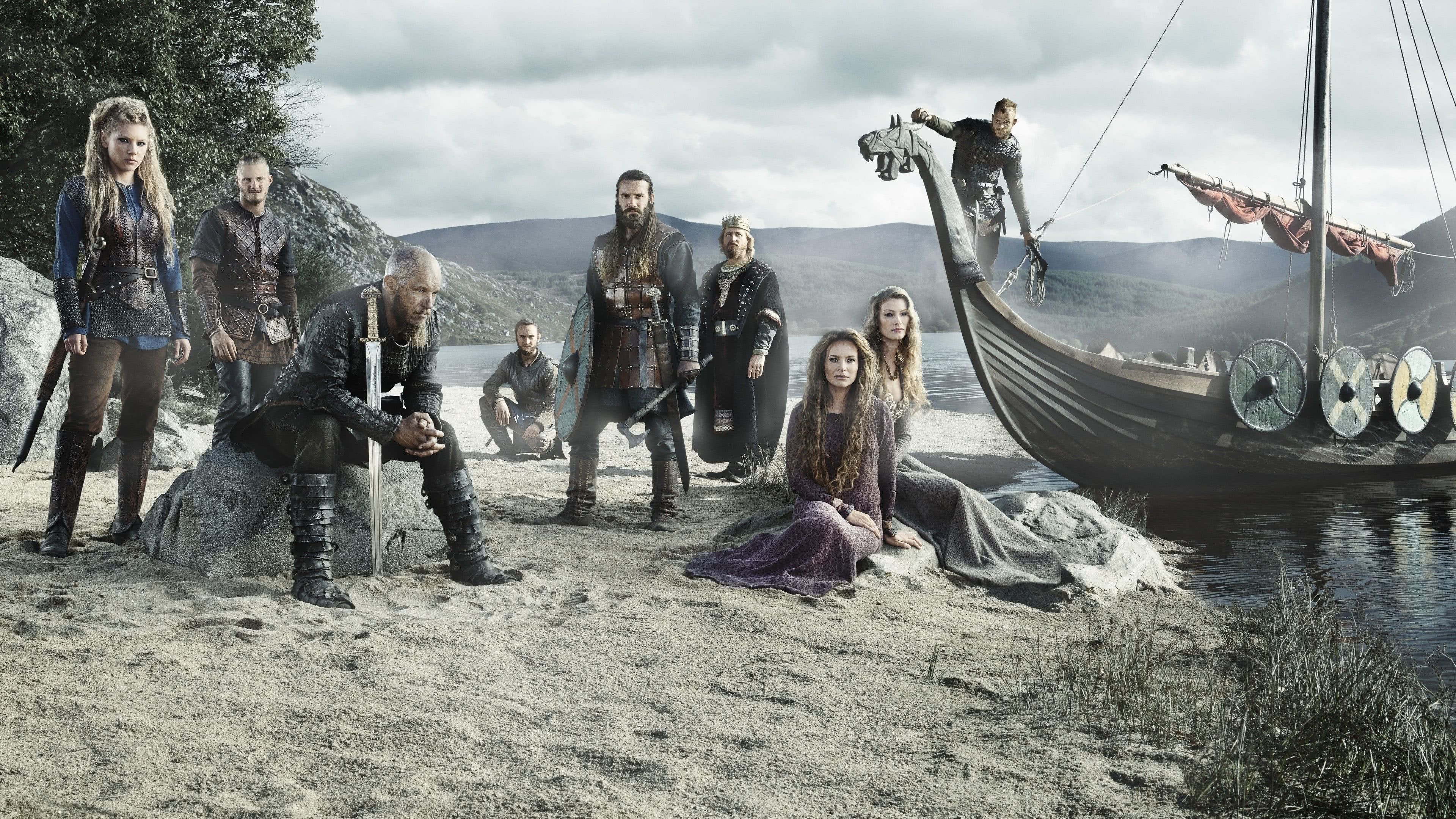 3840x2160 Vikings Characters UHD 4K Wallpaper, Desktop