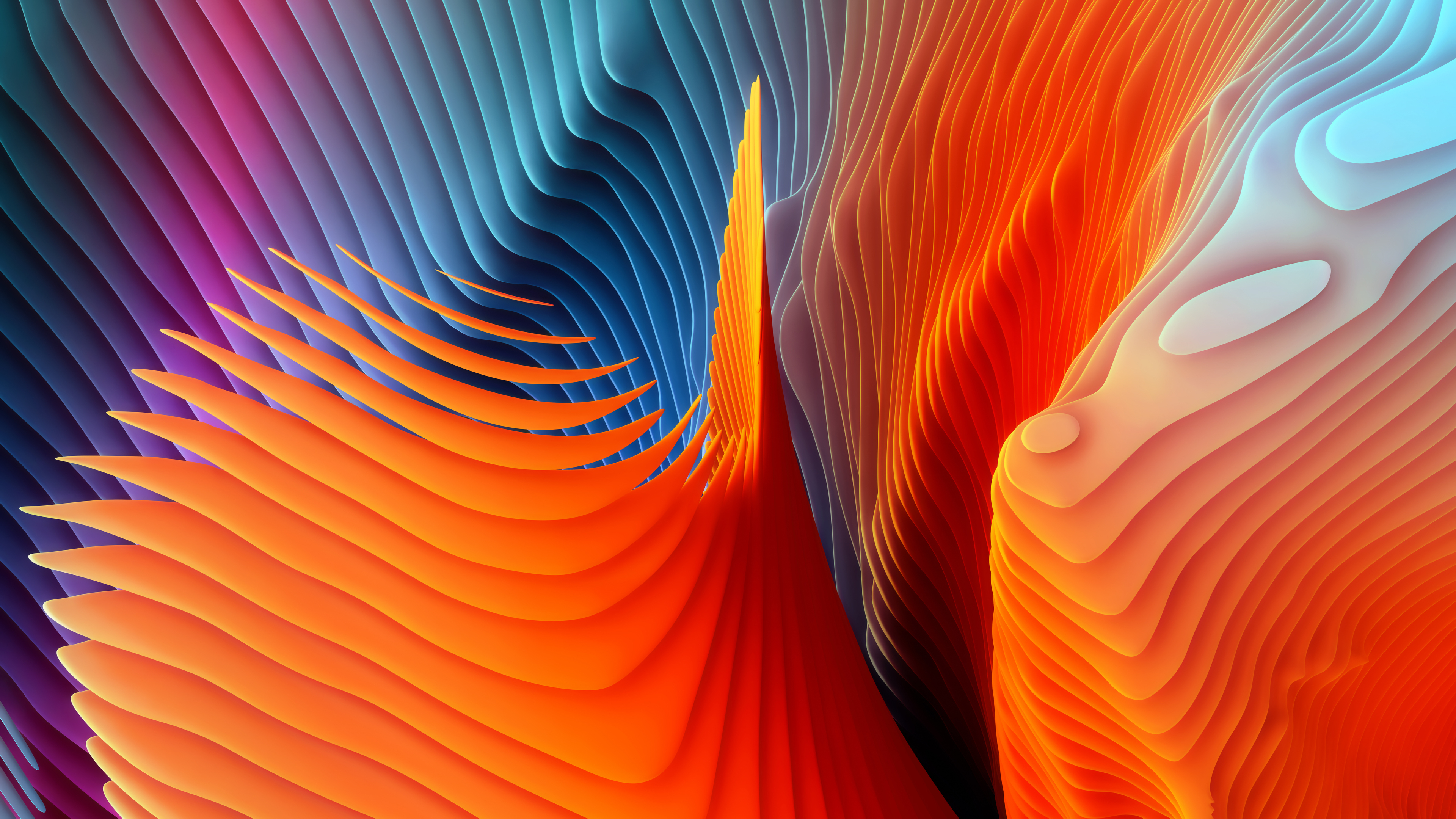 3840x2160 Wallpaper 4k Mac OS Sierra Abstract Shapes Wallpaper, Desktop