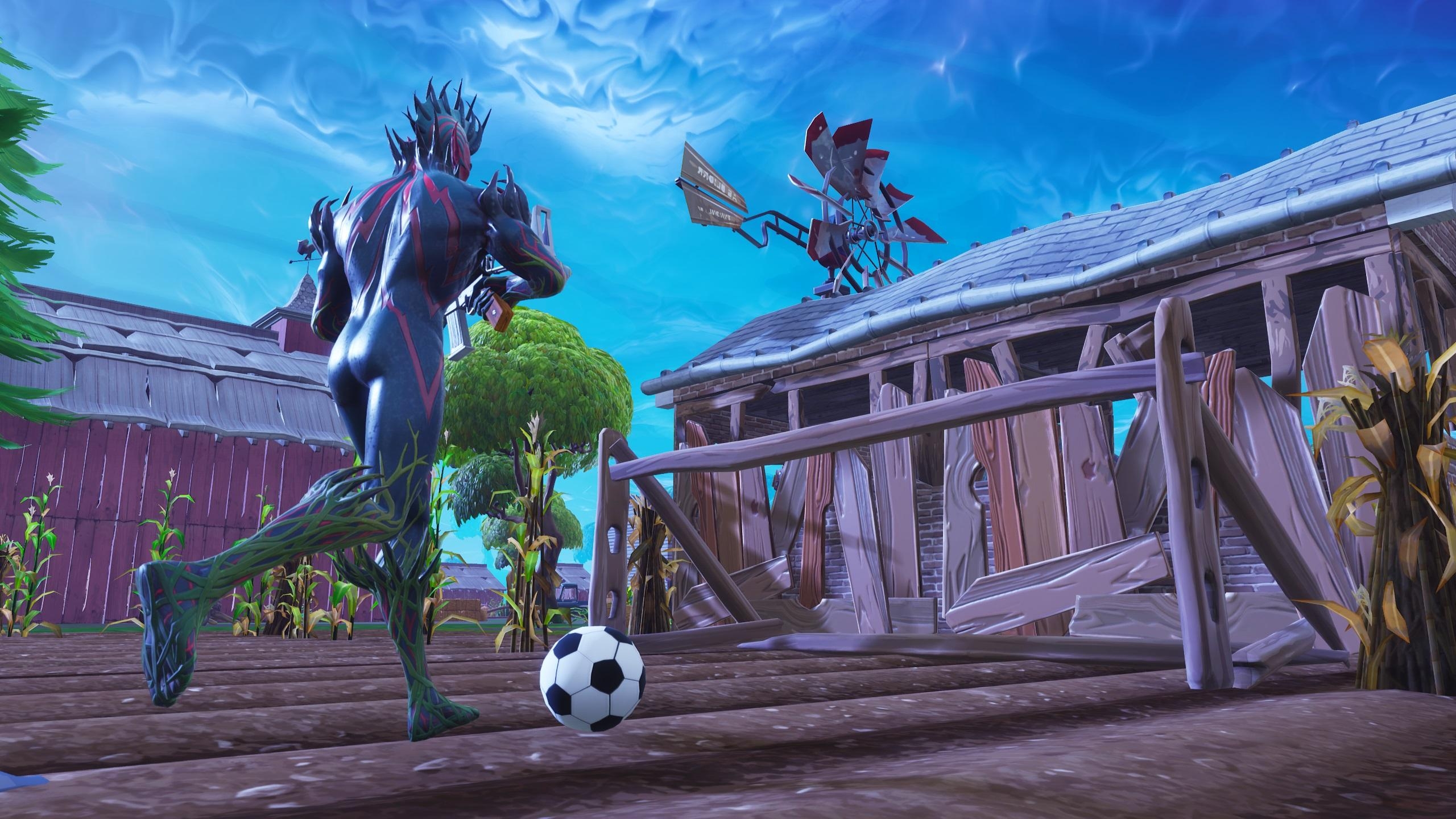 2560x1440 Fortnite pitch locations: where to find all seven soccer fields. PC, Desktop