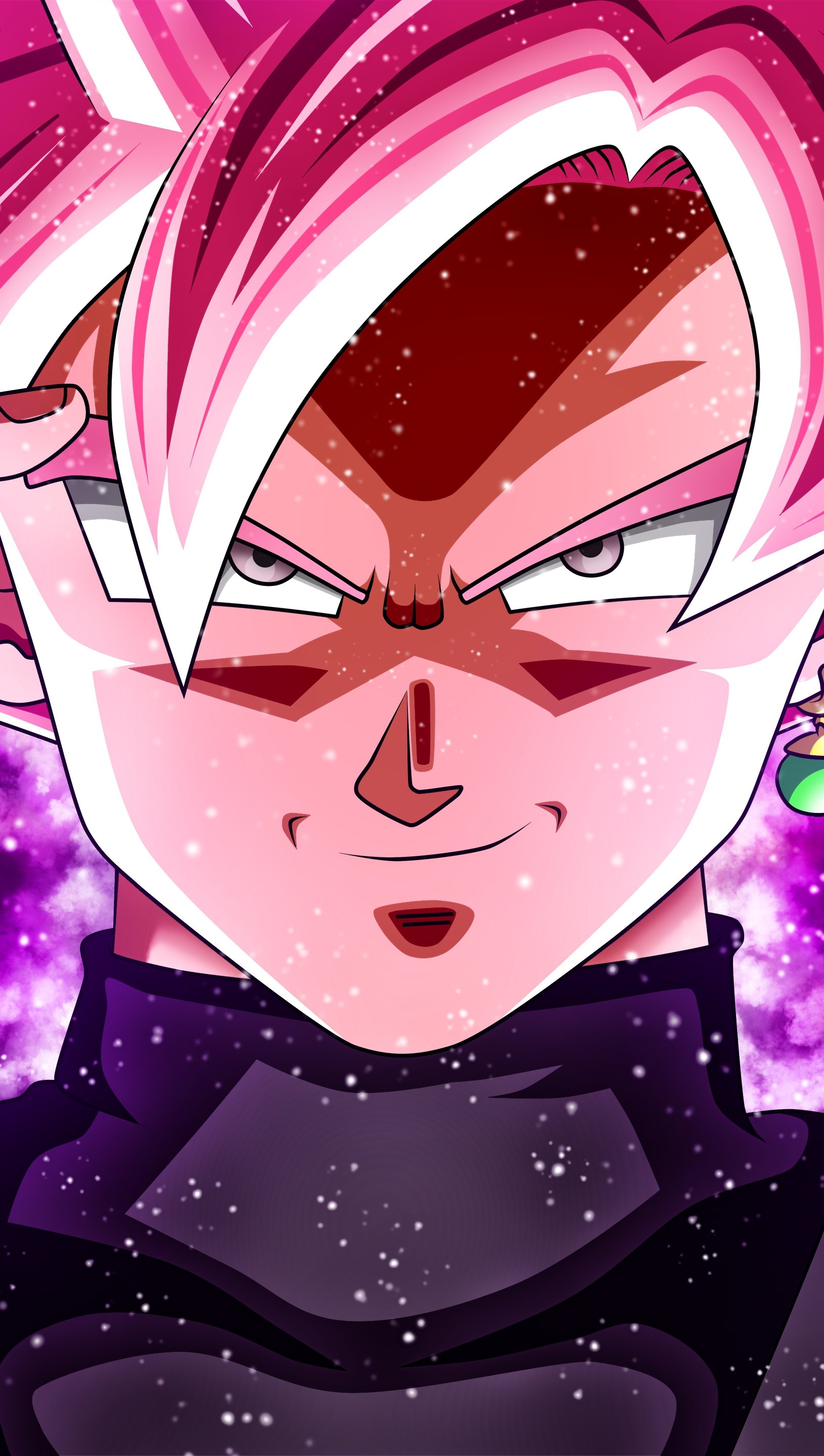 1630x2880 Black Goku SSR Dragon Ball Super Anime Wallpaper 5k Ultra HD, Phone