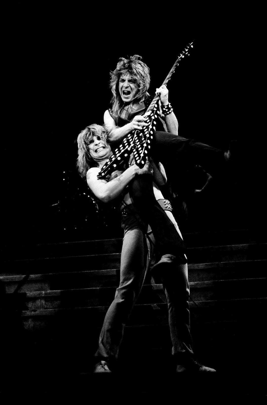 1060x1600 Ozzy with Randy Rhoads, Phone