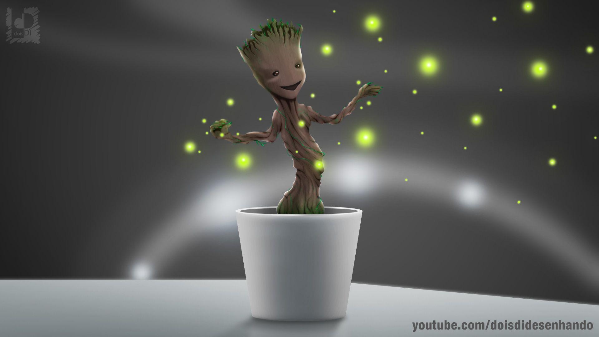 1920x1080 Baby Groot Wallpaper HD, Desktop