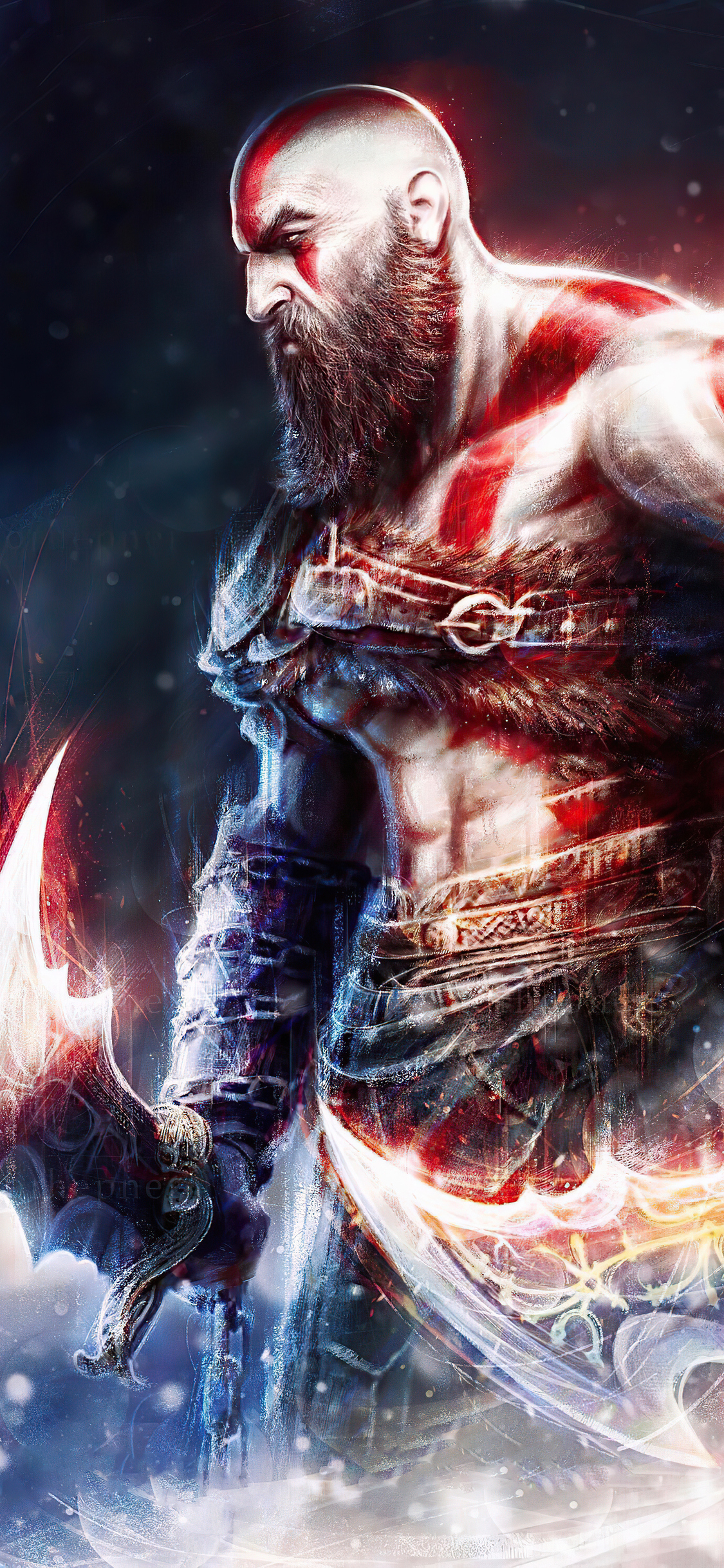 1130x2440 God Of War Ragnarok 5k iPhone XS, iPhone iPhone X HD 4k Wallpaper, Image, Background, Photo and Picture, Phone