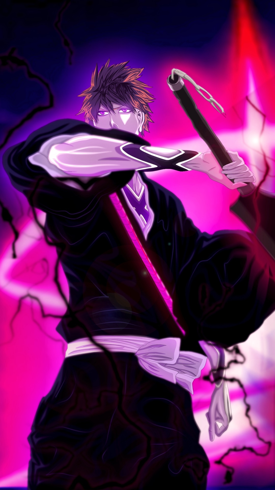 1080x1920 Wallpaper / Anime Bleach Phone Wallpaper, Ichigo Kurosaki,  free download, Phone