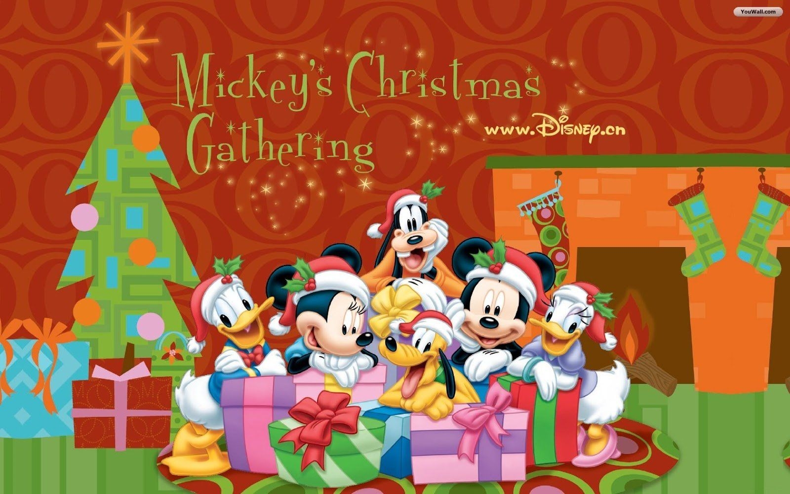 1600x1000 Disney Christmas Wallpaper, Desktop