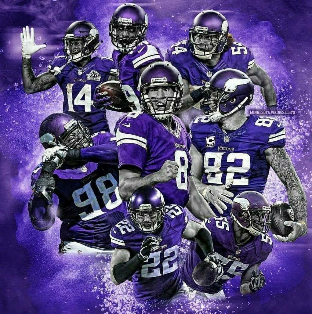 1030x1030 Wallpaper Minnesota Vikings Players, Phone