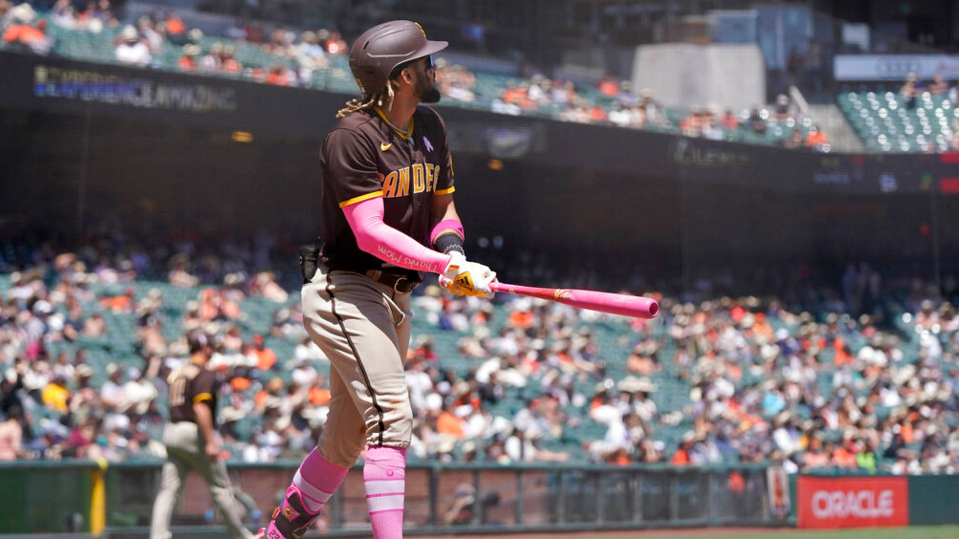 1920x1080 Download free Fernando Tatis Jr In Pink, Desktop