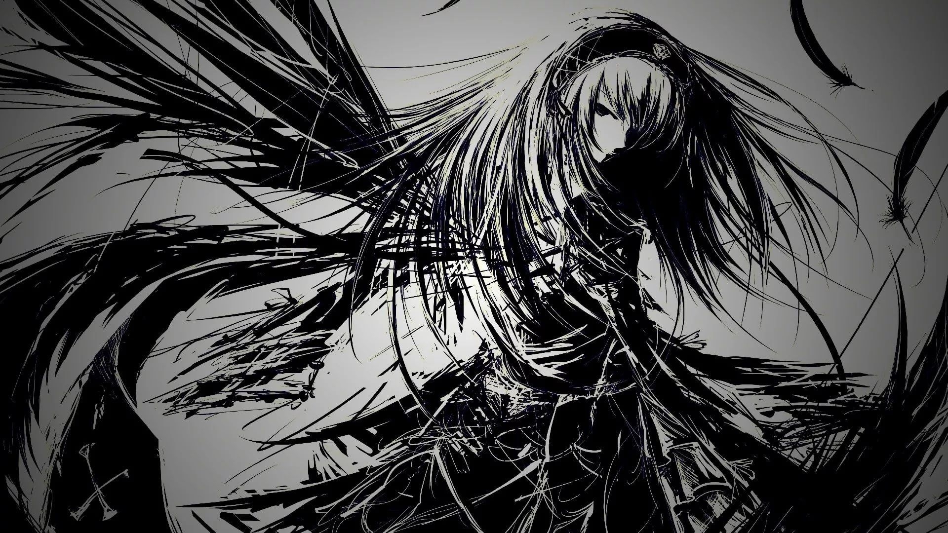 1920x1080 Dark Anime Wallpaper, Desktop