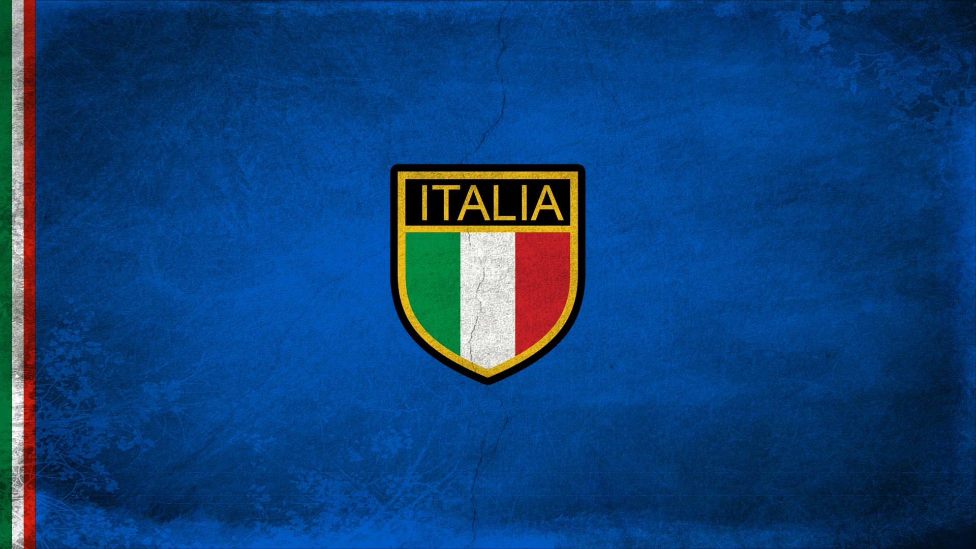 1920x1080 Italy, Logo, Flag, Soccer, Grunge, Simple background, Texture Wallpaper HD / Desktop and Mobile Background, Desktop