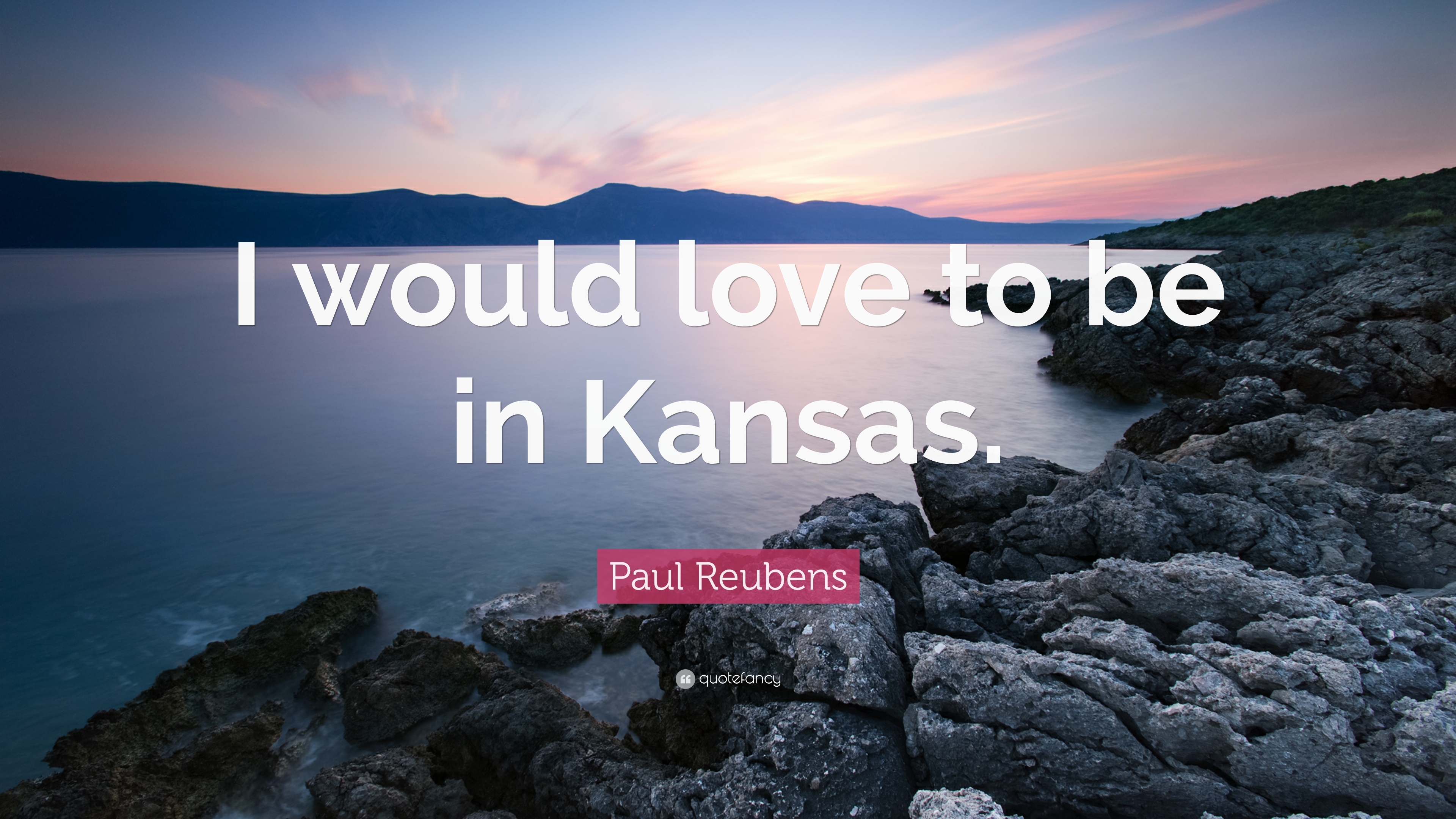 3840x2160 Paul Reubens Quote: “I would love to be in Kansas.” 7 wallpaper, Desktop