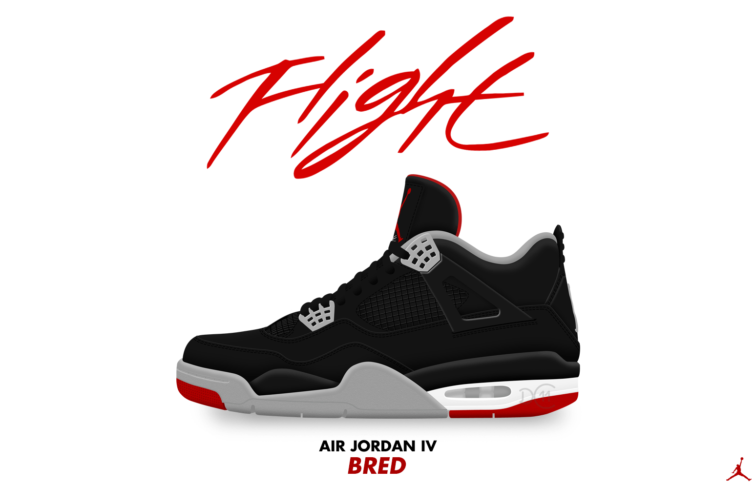 1550x1000 Jordan 4 Bred Wallpaper, Desktop