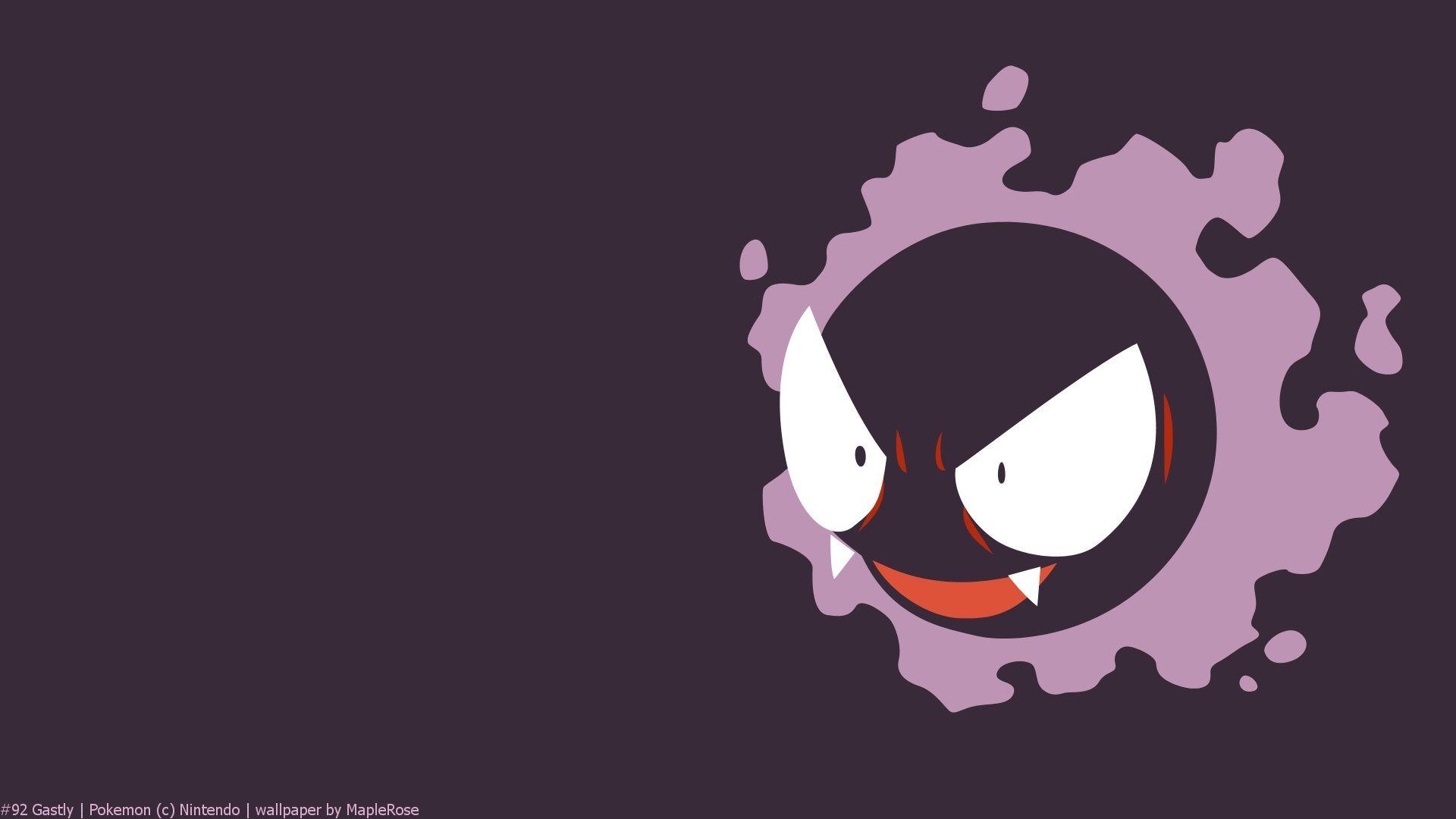 1920x1080 Gastly. PokéWalls, Desktop