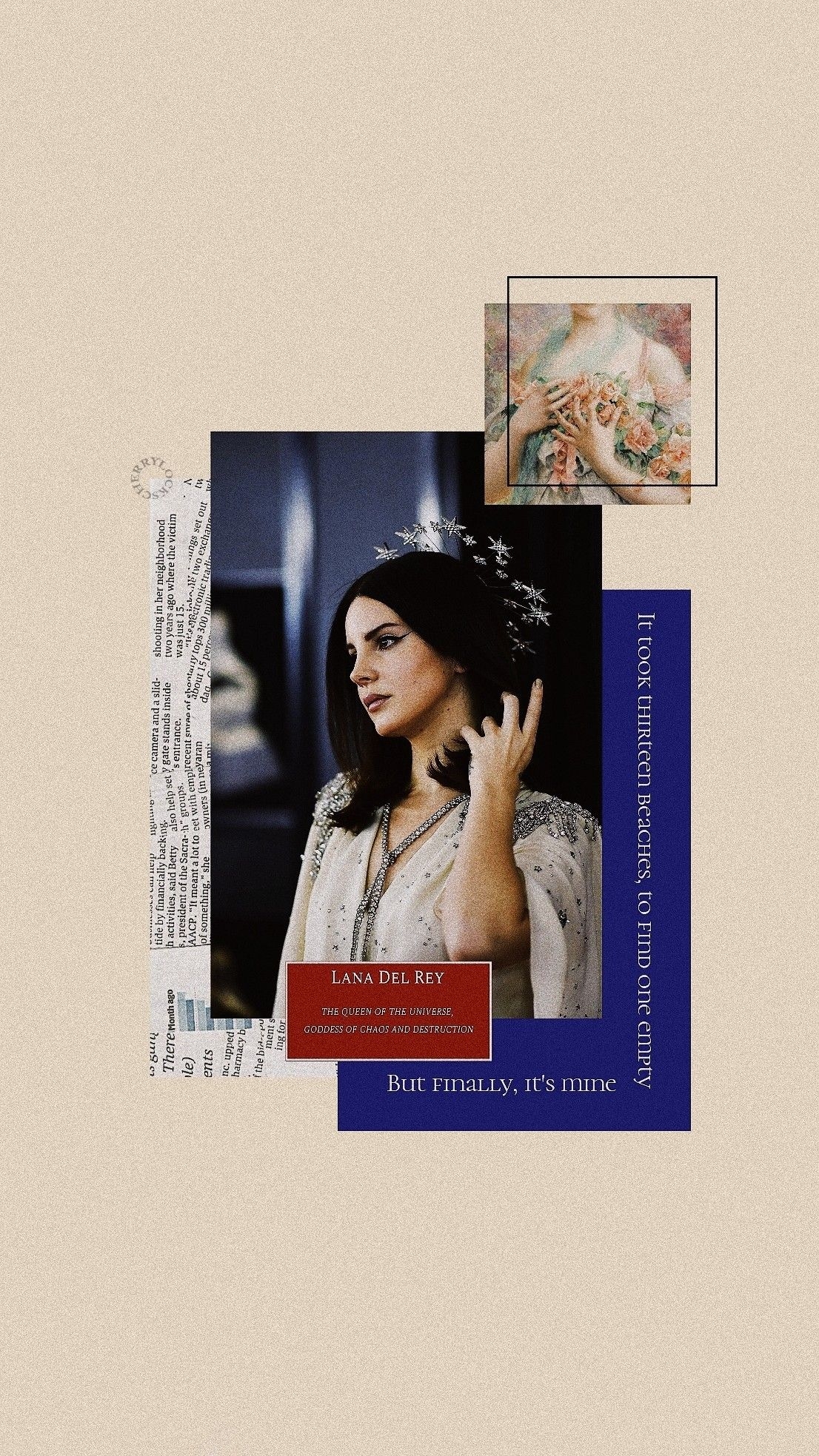 1110x1970 Lockscreen: Lana del rey 13 Beaches. Lana del rey, Aesthetic iphone wallpaper, Lana del rey art, Phone