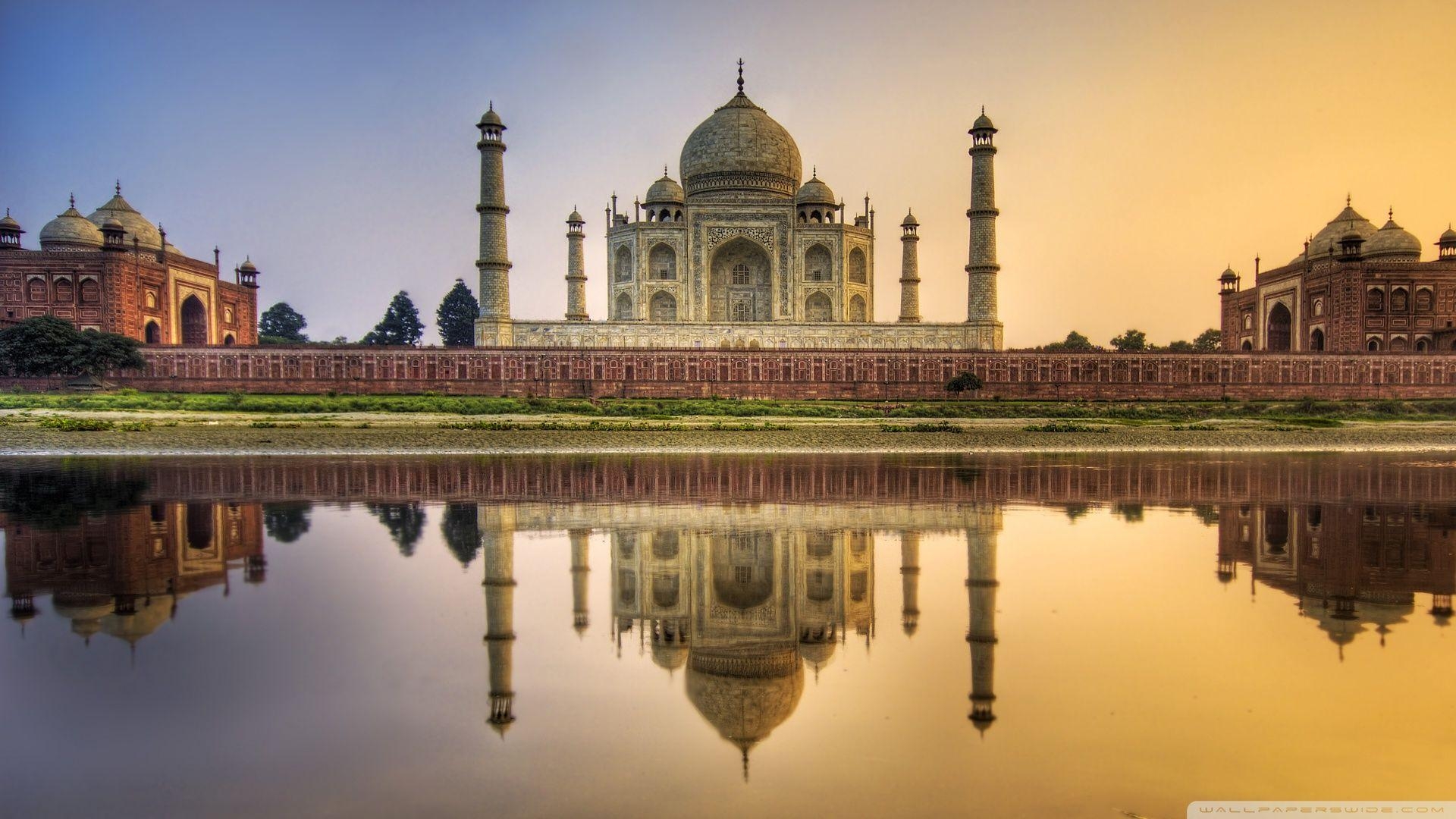 1920x1080 Taj Mahal India ❤ 4K HD Desktop Wallpaper for 4K Ultra HD TV • Wide, Desktop