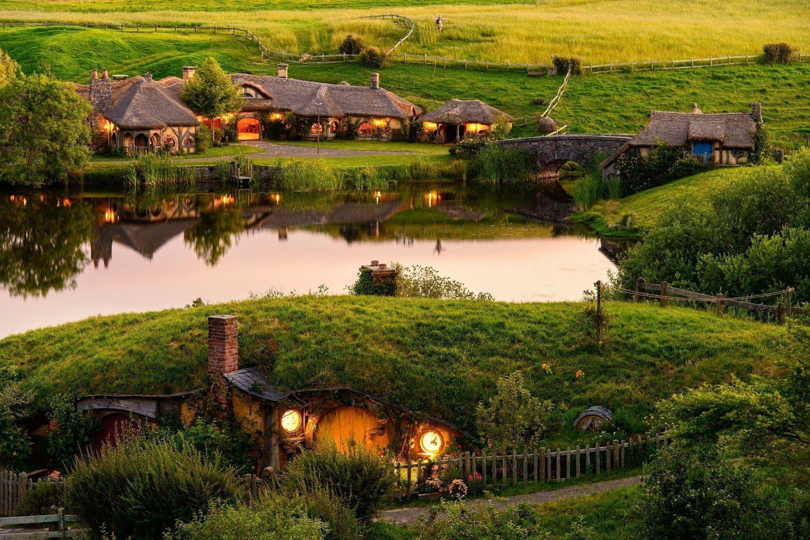 1600x1070 Homey Hobbiton Wallpaper, Desktop