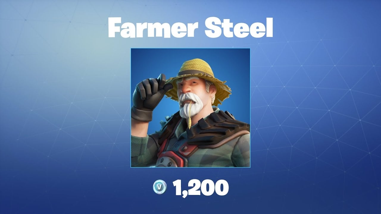 1280x720 Farmer Steel Fortnite wallpaper, Desktop