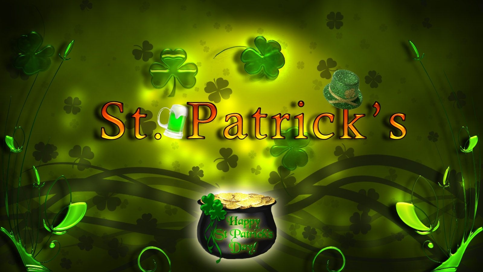 1600x900 Beautiful Blonde St Patricks Day, Download Wallpaper on Jakpost, Desktop