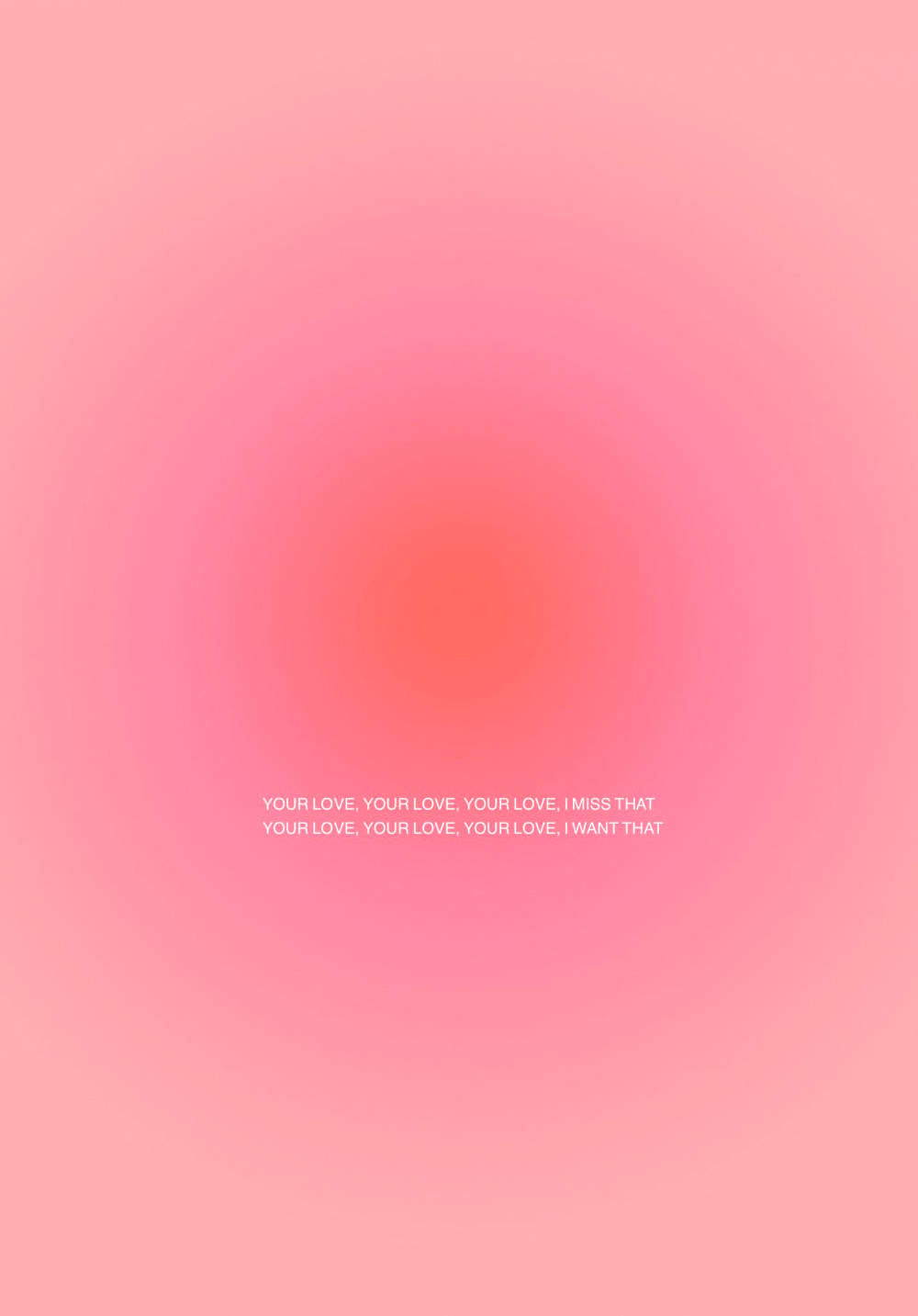 1000x1440 Download Your Love Pink Aura Aesthetic Wallpaper, Phone