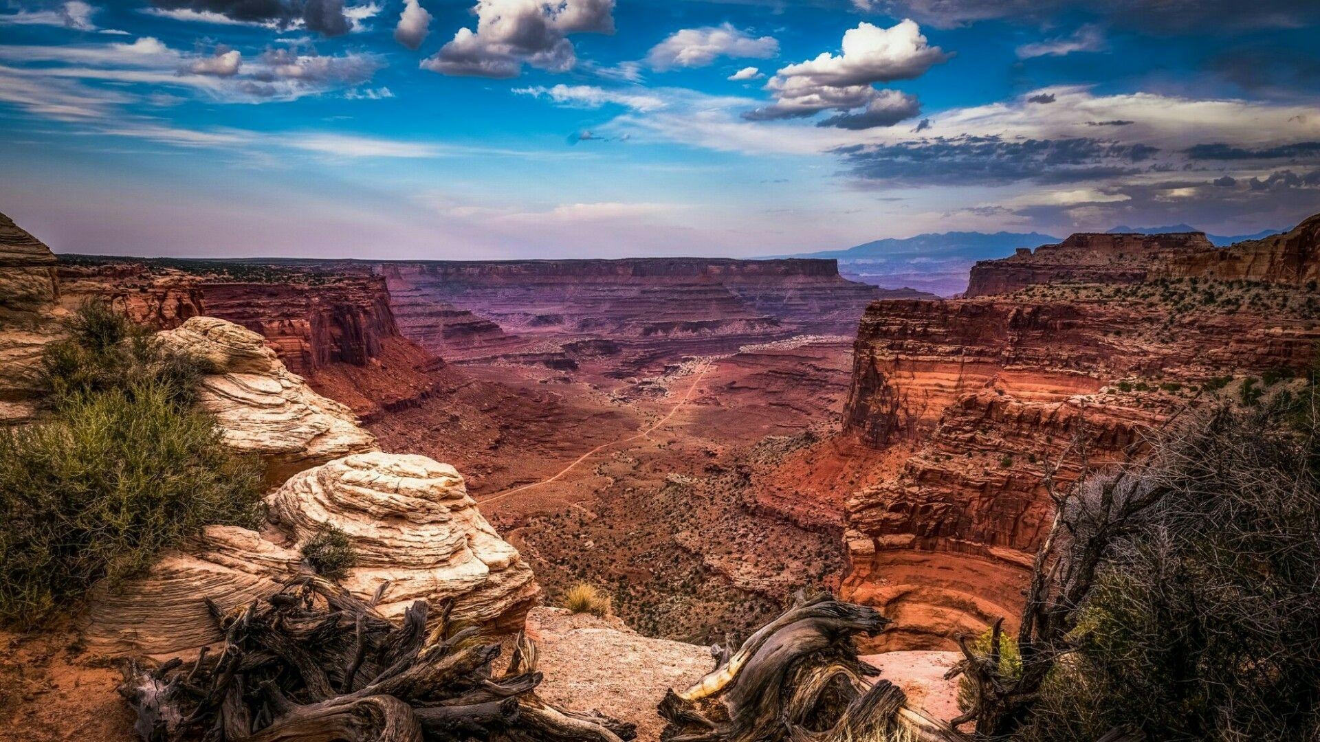 1920x1080 Canyonlands National Park, Shafer Trail Wallpaper. Wallpaper, Desktop