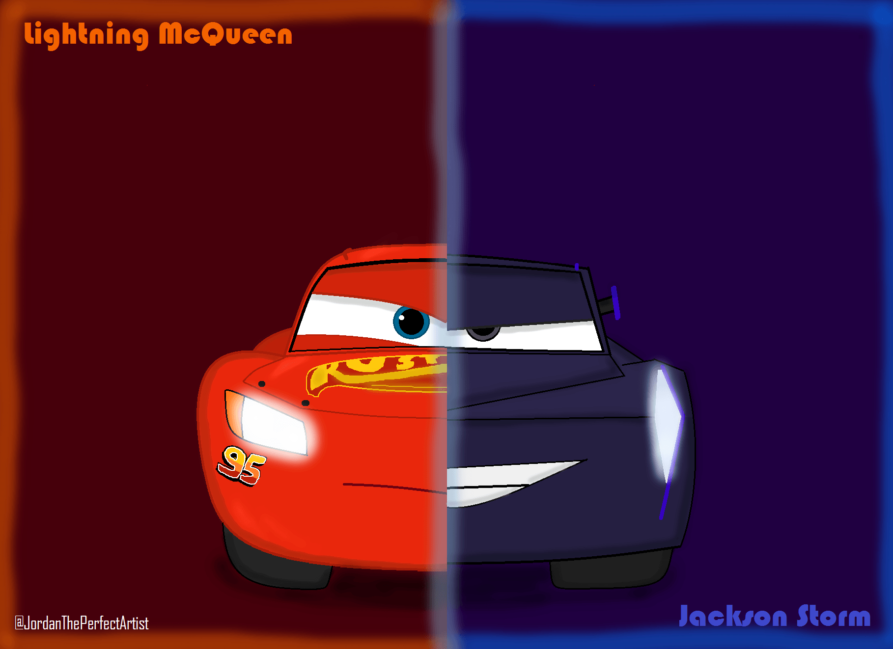 1820x1330 cars 3 jackson storm and lightning mcqueen yaoi. Lightning McQueen, Desktop