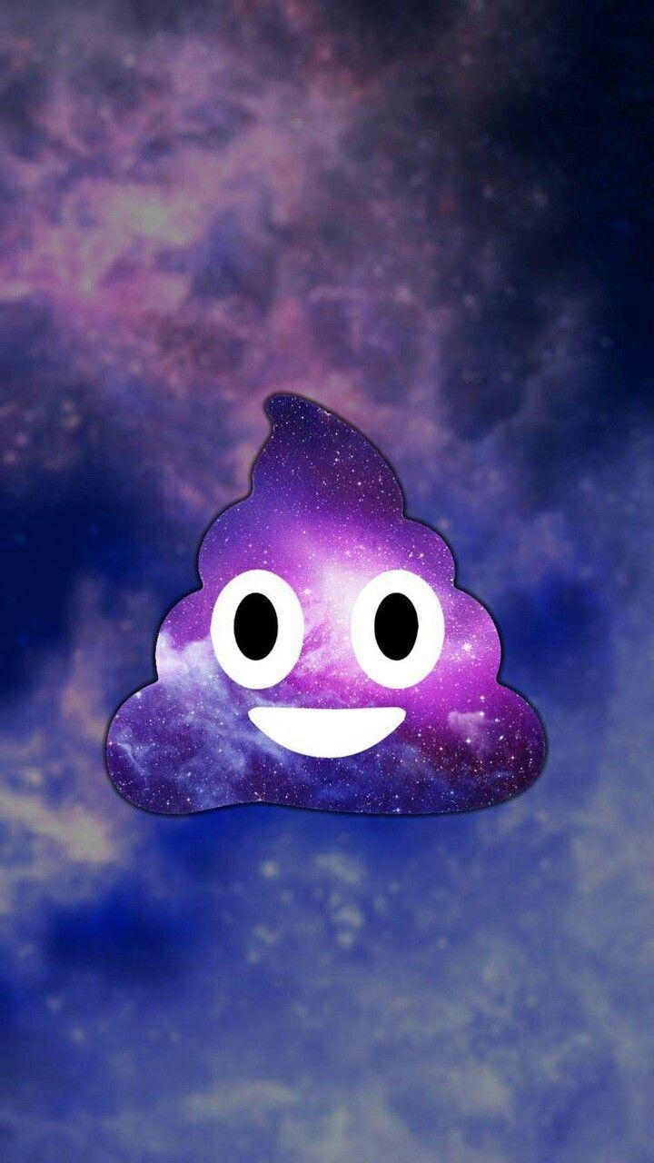 720x1280 Galaxy poop :3. iphone wallpaper. Wallpaper, Emojis, Phone