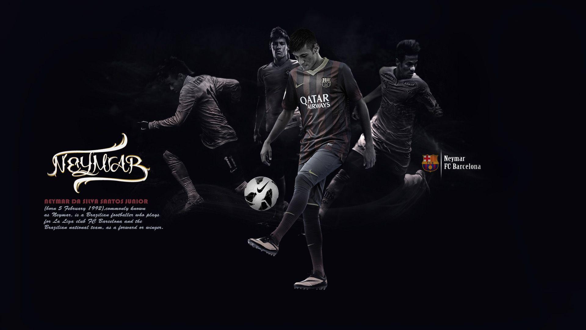 1920x1080 Neymar wallpaper. Barcelona and Brazil, Desktop