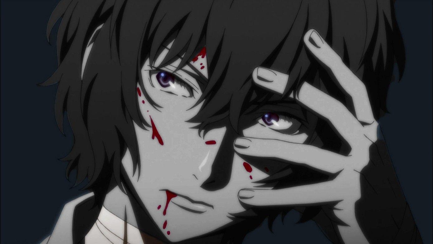 1390x790 Bungou Stray Dogs, #Dazai Osamu. Wallpaper No. 453662, Desktop