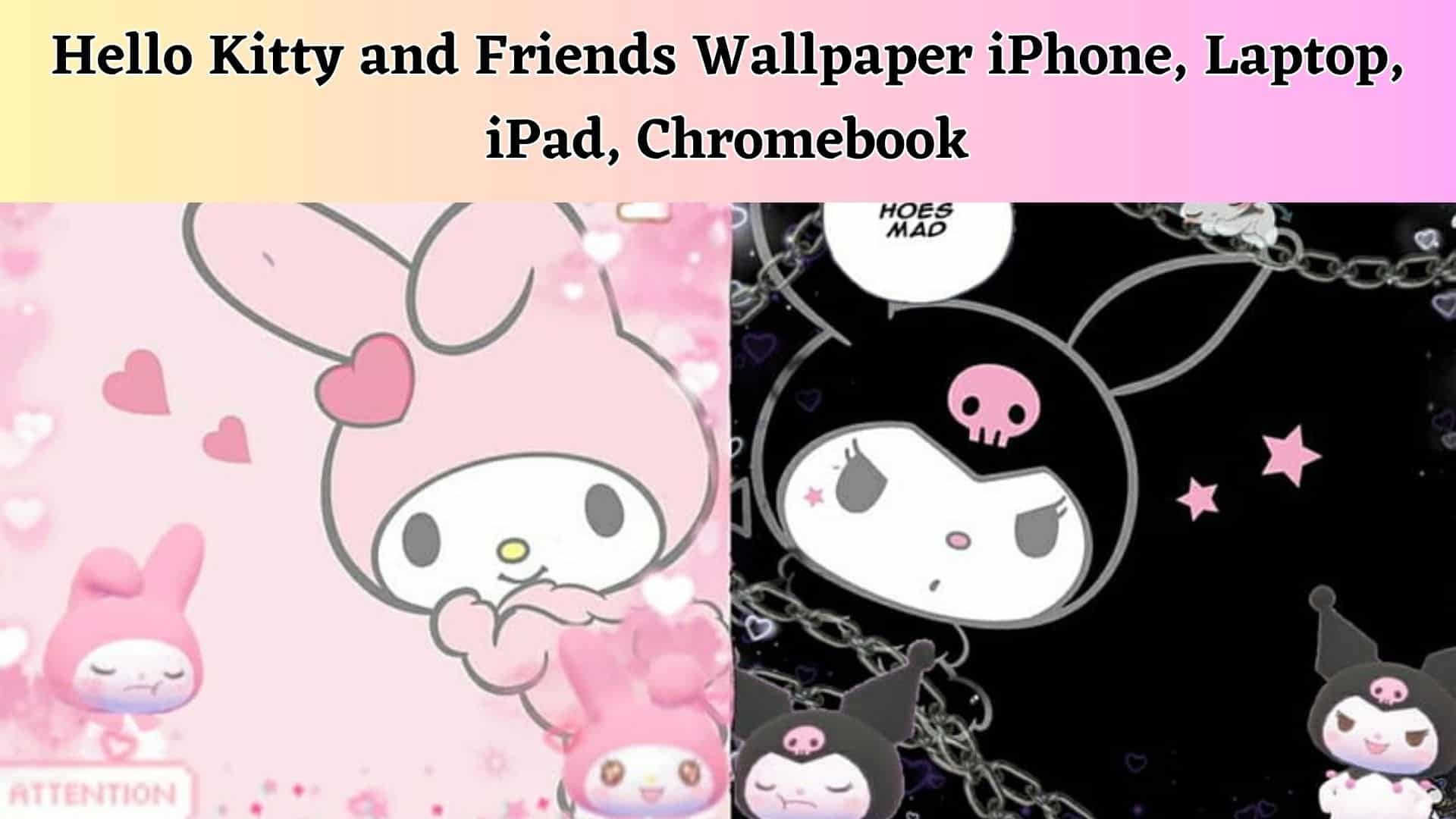 1920x1080 Hello Kitty and Friends Wallpaper iPhone, Laptop, iPad, Chromebook, Desktop