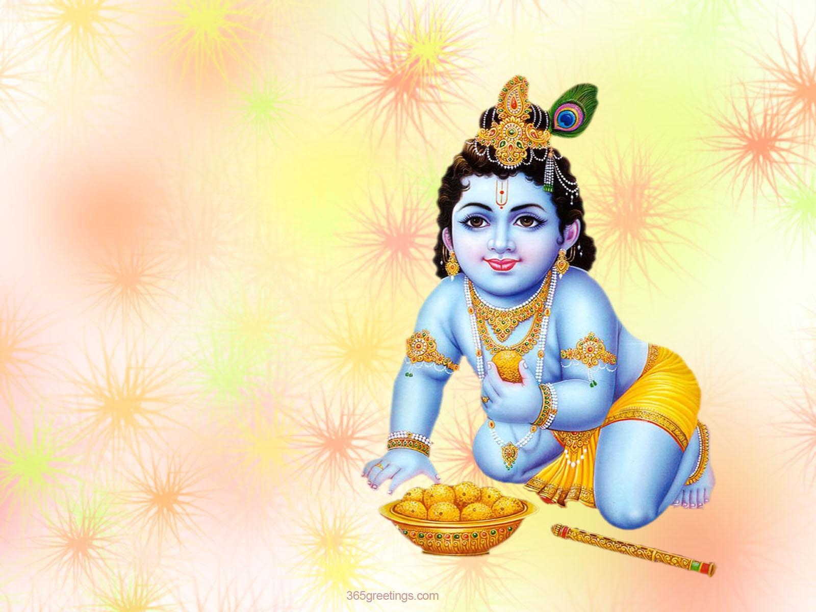 1600x1200 Download Baby krishna wallpaper for your mobile cell, Desktop