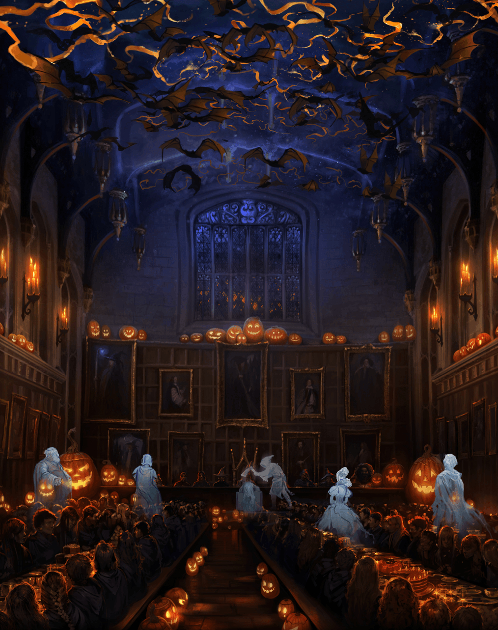 1020x1290 Hogwarts Halloween Wallpaper Free Hogwarts Halloween Background, Phone