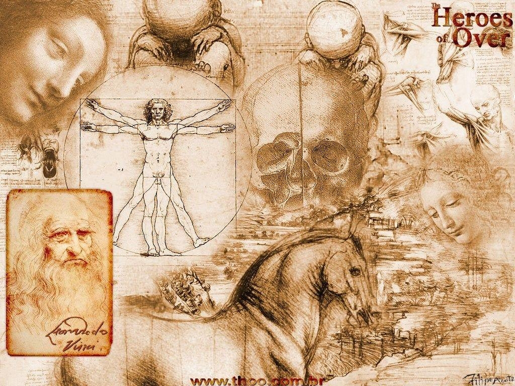 1030x770 Art Wallpaper Hd: Leonardo Da Vinci Wallpaper Desktop Background, Desktop