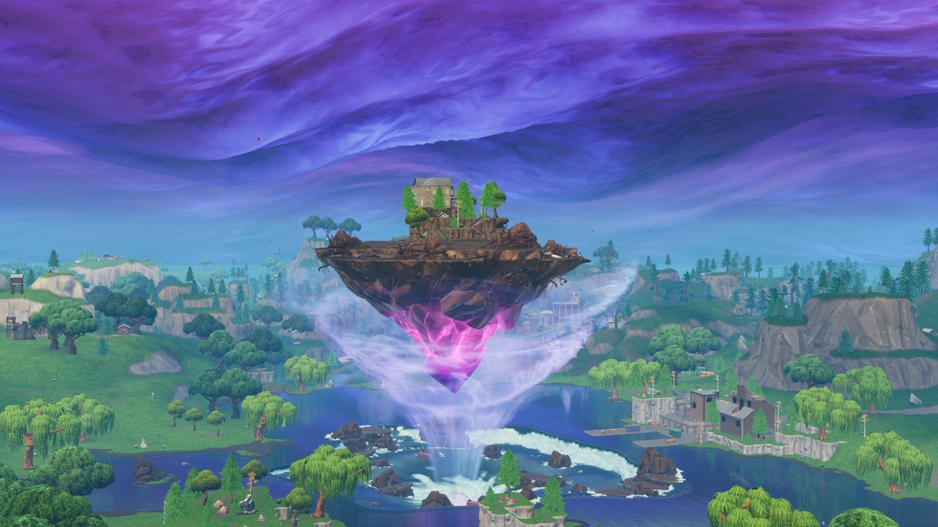 1920x1080 Fortnite's floating island is on the move, and Kevin is going to, Desktop