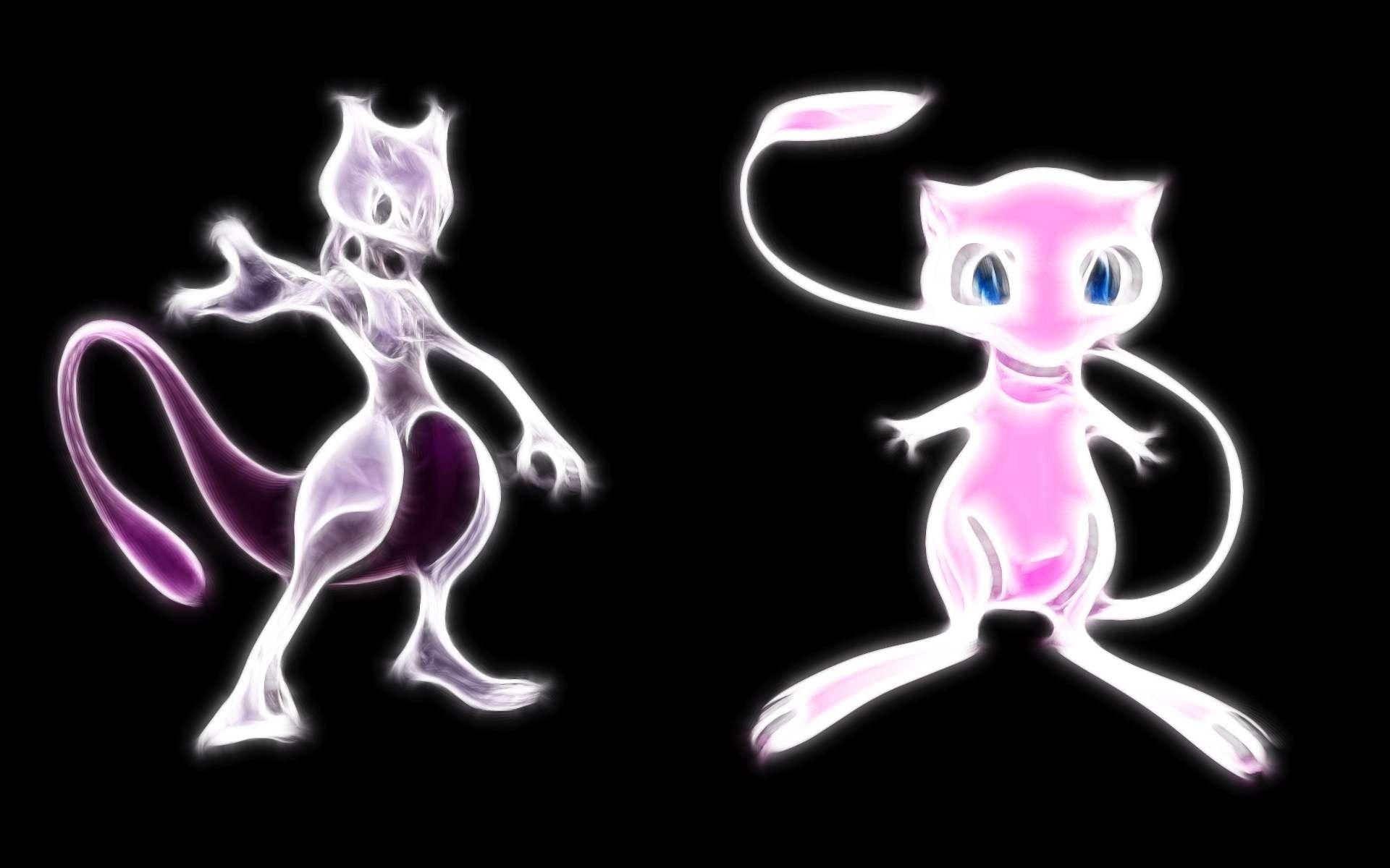 1920x1200 Mew and Mewtwo Wallpaper, Desktop